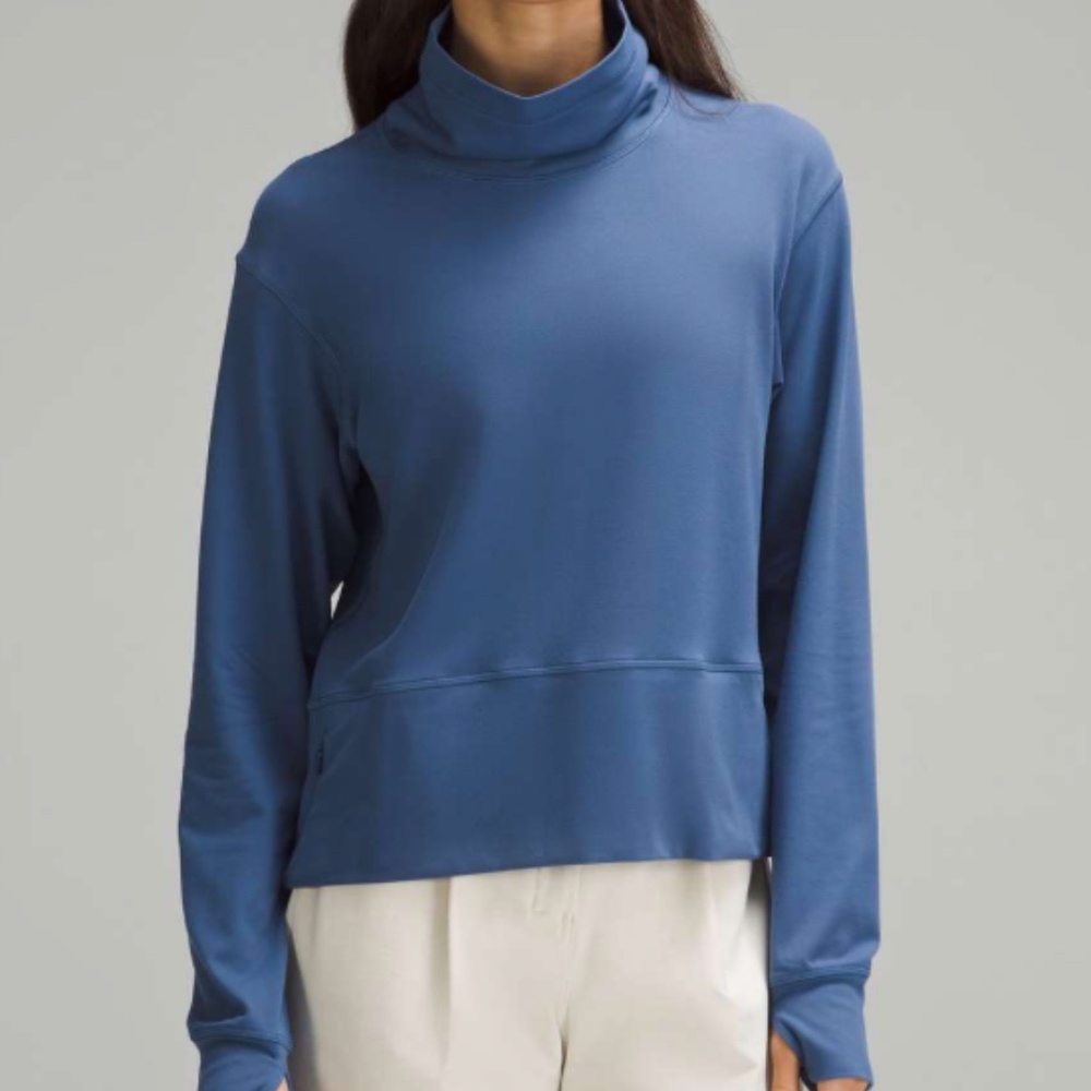 Lululemon Ready to Rulu Pullover in Blue